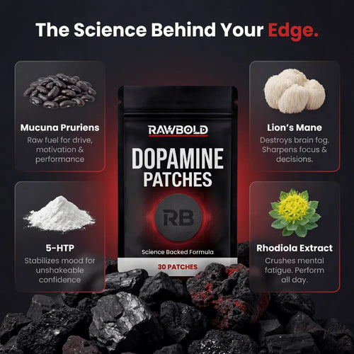 RawBold Dopamine Patch — Focus, Energy, Libido & Confidence