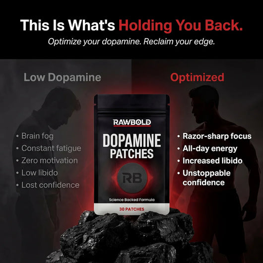RawBold Dopamine Patch — Focus, Energy, Libido & Confidence